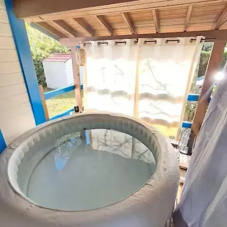 Campsite Cosy Coeur Bassin D'arcachon-mer-piscine